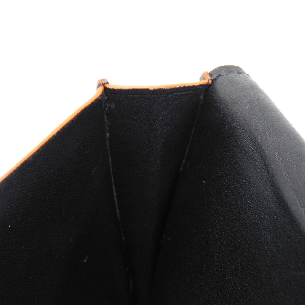 Berluti Long Wallet Purse Venice Calfskin Leather Brown Calligraphy Santal Scritto Leather Zip Long Wallet