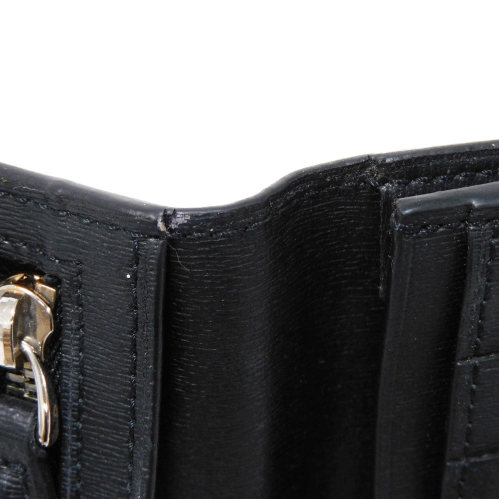 Berluti Long Wallet Purse Venice Calfskin Leather terracotta Calligraphy Santal Scritto Leather Zip Long Wallet
