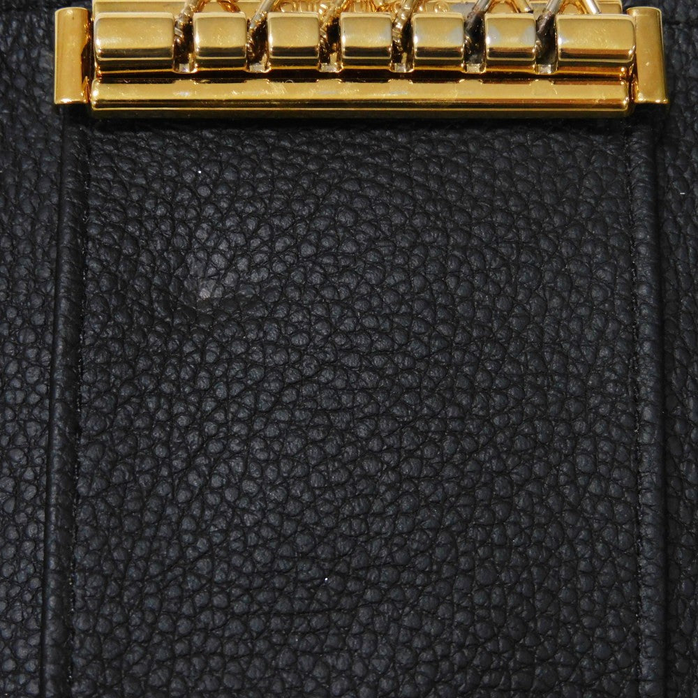 LOUIS VUITTON Key case Key holder  M64421 Implant leather (monogram embossed) Noir Monogram Unplant Multicles 6