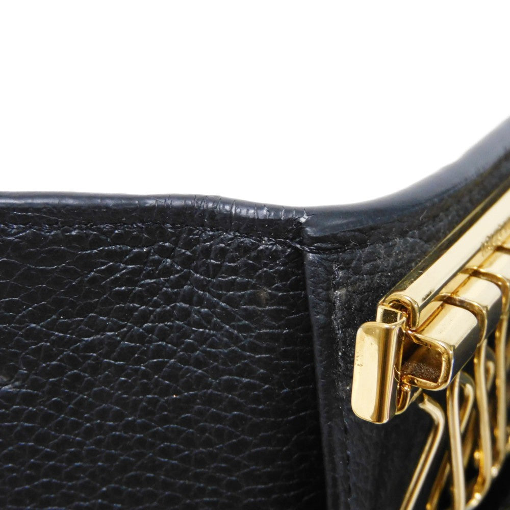 LOUIS VUITTON Key case Key holder  M64421 Implant leather (monogram embossed) Noir Monogram Unplant Multicles 6