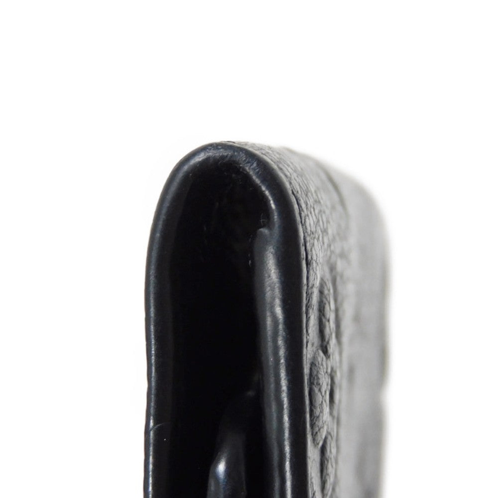 LOUIS VUITTON Key case Key holder  M64421 Implant leather (monogram embossed) Noir Monogram Unplant Multicles 6