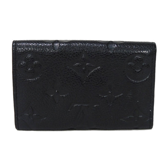 LOUIS VUITTON Key case Key holder  M64421 Implant leather (monogram embossed) Noir Monogram Unplant Multicles 6