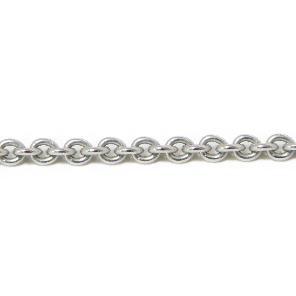 Dior Necklace N2241WOMCY_D001 Rhinestone x metal clear CD logo Petit CD