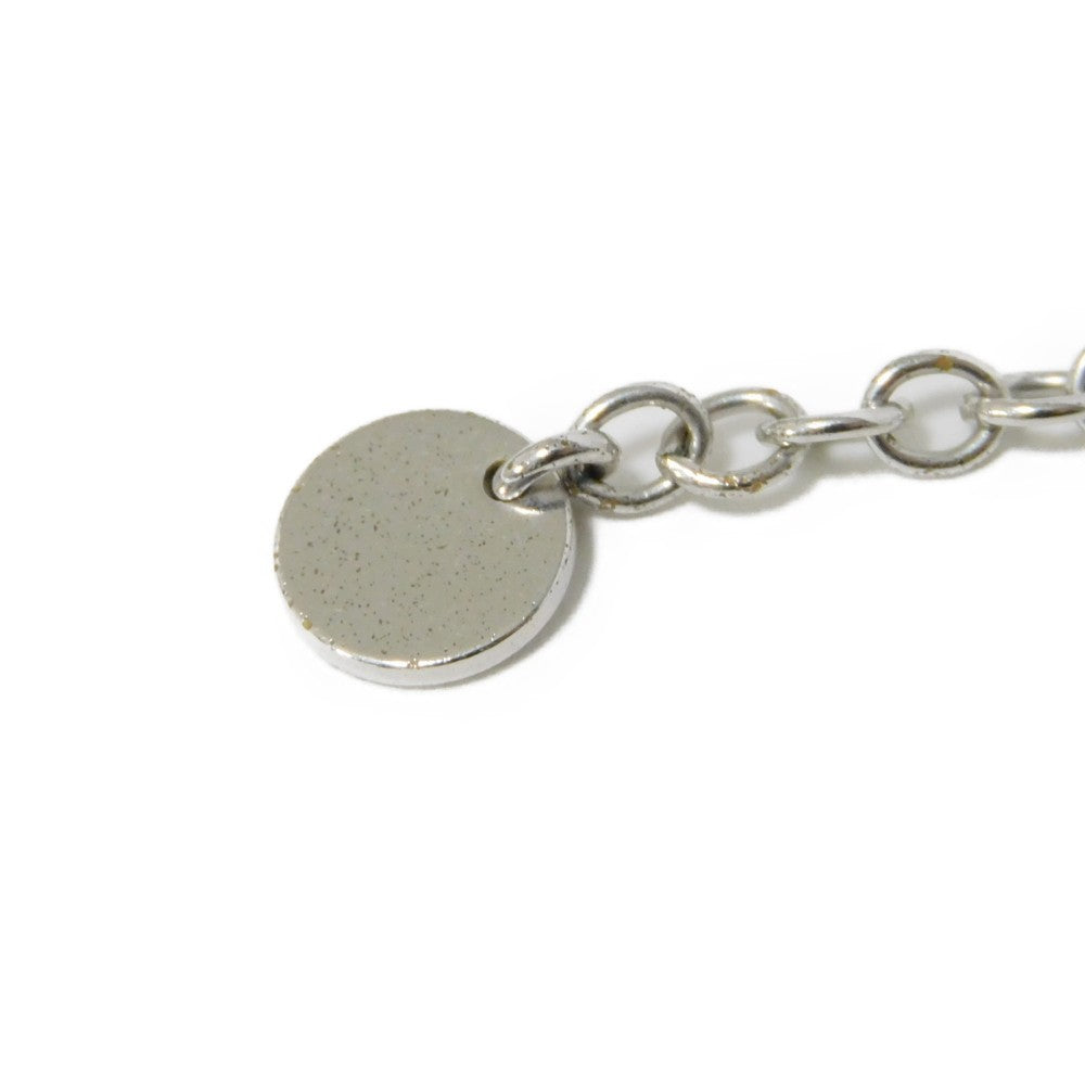 Dior Necklace N2241WOMCY_D001 Rhinestone x metal clear CD logo Petit CD
