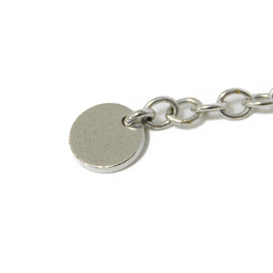Dior Necklace N2241WOMCY_D001 Rhinestone x metal clear CD logo Petit CD