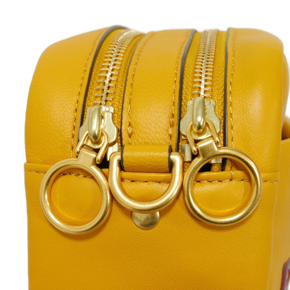 Tory Burch Shoulder Bag 75290 734 Calf leather Dark Solarium logo Perry High Frequency Mini Bag