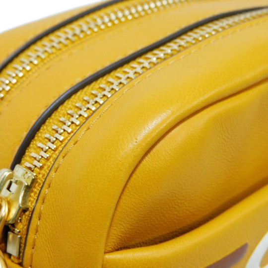 Tory Burch Shoulder Bag 75290 734 Calf leather Dark Solarium logo Perry High Frequency Mini Bag