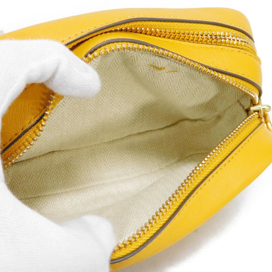 Tory Burch Shoulder Bag 75290 734 Calf leather Dark Solarium logo Perry High Frequency Mini Bag