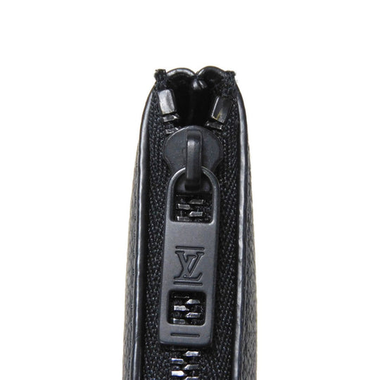 LOUIS VUITTON Coin case M81031 Grain leather (embossed) Noir LV Aerogram Card Key case Key holder Pochette Cle