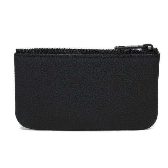LOUIS VUITTON Coin case M81031 Grain leather (embossed) Noir LV Aerogram Card Key case Key holder Pochette Cle