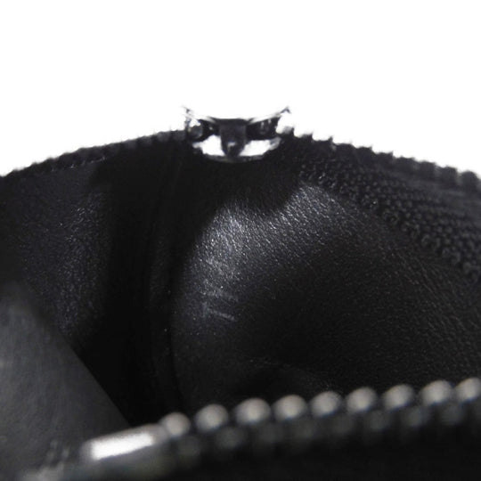 LOUIS VUITTON Coin case M81031 Grain leather (embossed) Noir LV Aerogram Card Key case Key holder Pochette Cle