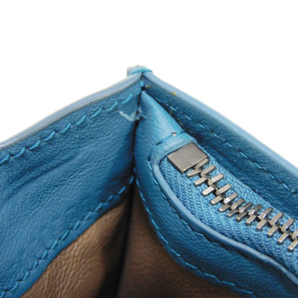 BOTTEGAVENETA Long Wallet Purse 445153 V001N 4444 lambskin Brighton INTRECCIATO Chain wallet