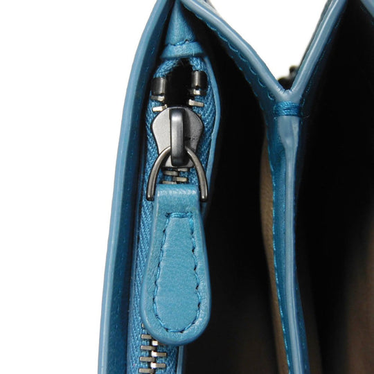 BOTTEGAVENETA Long Wallet Purse 445153 V001N 4444 lambskin Brighton INTRECCIATO Chain wallet