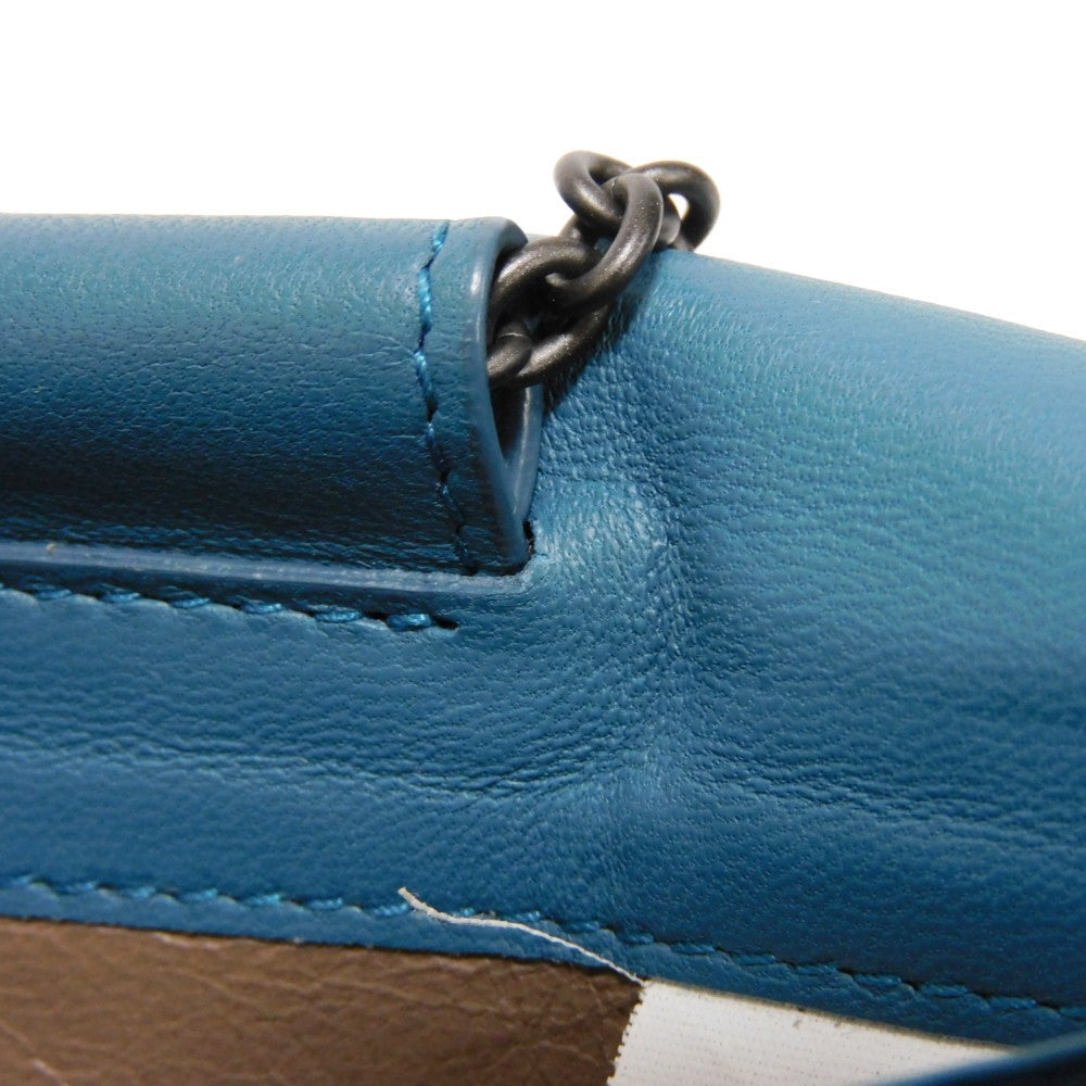 BOTTEGAVENETA Long Wallet Purse 445153 V001N 4444 lambskin Brighton INTRECCIATO Chain wallet