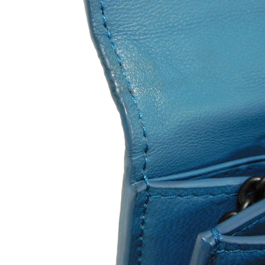 BOTTEGAVENETA Long Wallet Purse 445153 V001N 4444 lambskin Brighton INTRECCIATO Chain wallet