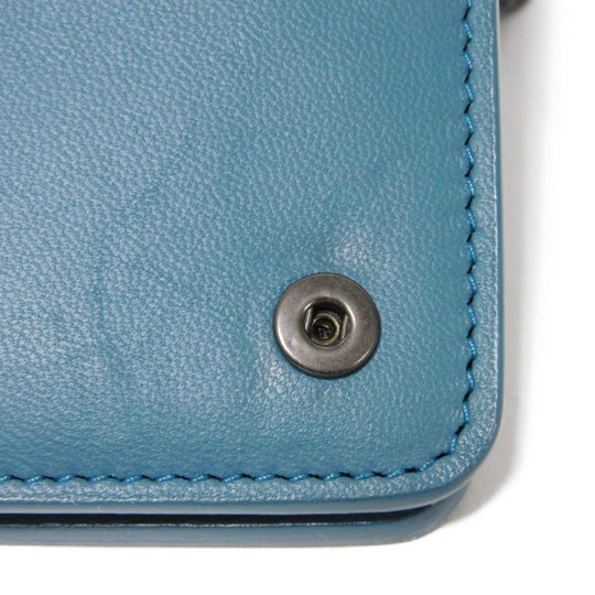 BOTTEGAVENETA Long Wallet Purse 445153 V001N 4444 lambskin Brighton INTRECCIATO Chain wallet