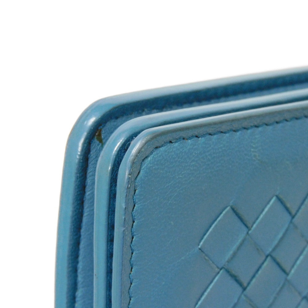 BOTTEGAVENETA Long Wallet Purse 445153 V001N 4444 lambskin Brighton INTRECCIATO Chain wallet