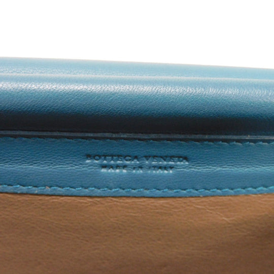 BOTTEGAVENETA Long Wallet Purse 445153 V001N 4444 lambskin Brighton INTRECCIATO Chain wallet