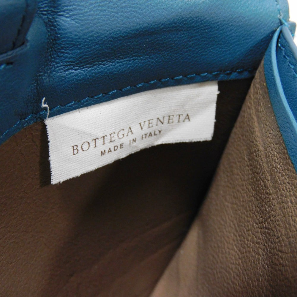 BOTTEGAVENETA Long Wallet Purse 445153 V001N 4444 lambskin Brighton INTRECCIATO Chain wallet