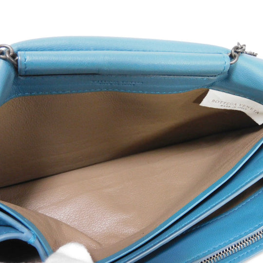 BOTTEGAVENETA Long Wallet Purse 445153 V001N 4444 lambskin Brighton INTRECCIATO Chain wallet
