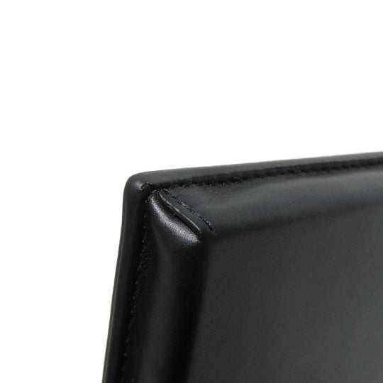 BOTTEGAVENETA Shoulder Bag 578205 VBOY2 1000 Calfskin Nero Perforated Phone Holder
