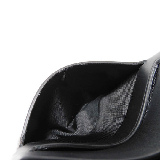 BOTTEGAVENETA Shoulder Bag 578205 VBOY2 1000 Calfskin Nero Perforated Phone Holder