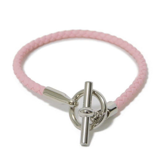HERMES bracelet Vaux Swift Rose cherry T bar Grenan