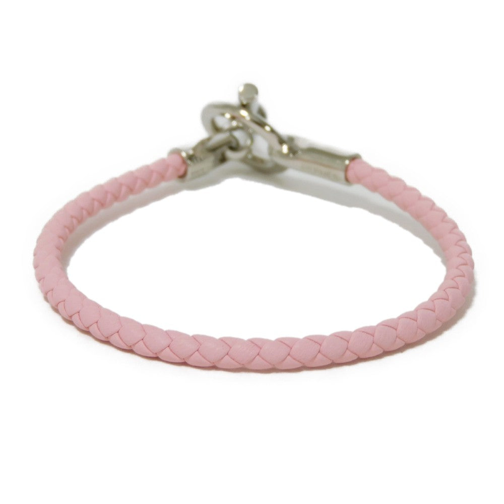 HERMES bracelet Vaux Swift Rose cherry T bar Grenan