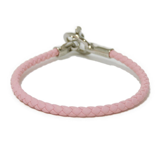 HERMES bracelet Vaux Swift Rose cherry T bar Grenan