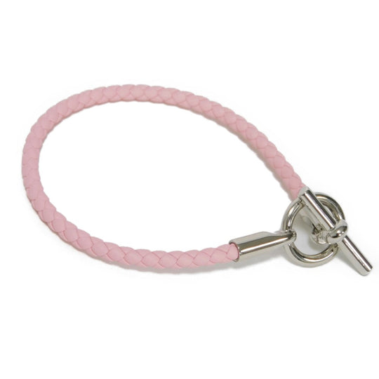HERMES bracelet Vaux Swift Rose cherry T bar Grenan