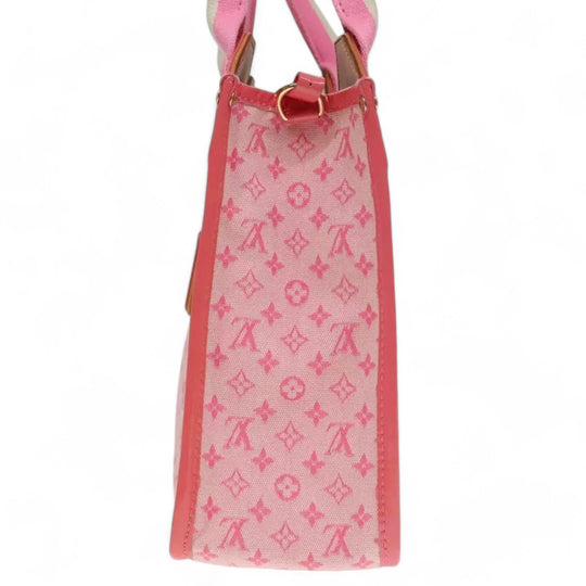 Louis Vuitton Monogram Mini Sac Catrain Hand Bag Strawberry Pink Canvas Women's Tote