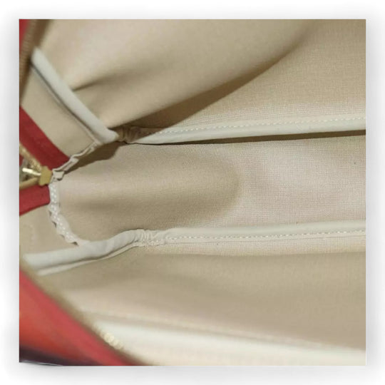 Louis Vuitton Cup Calvi Vintage Red Shoulder Bag Aboganie