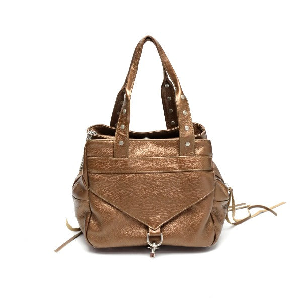 botkier Handbag Leather (leather) gold Handbag Women Used Authentic