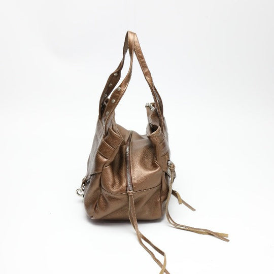 botkier Handbag Leather (leather) gold Handbag Women Used Authentic