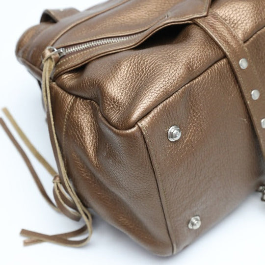 botkier Handbag Leather (leather) gold Handbag Women Used Authentic