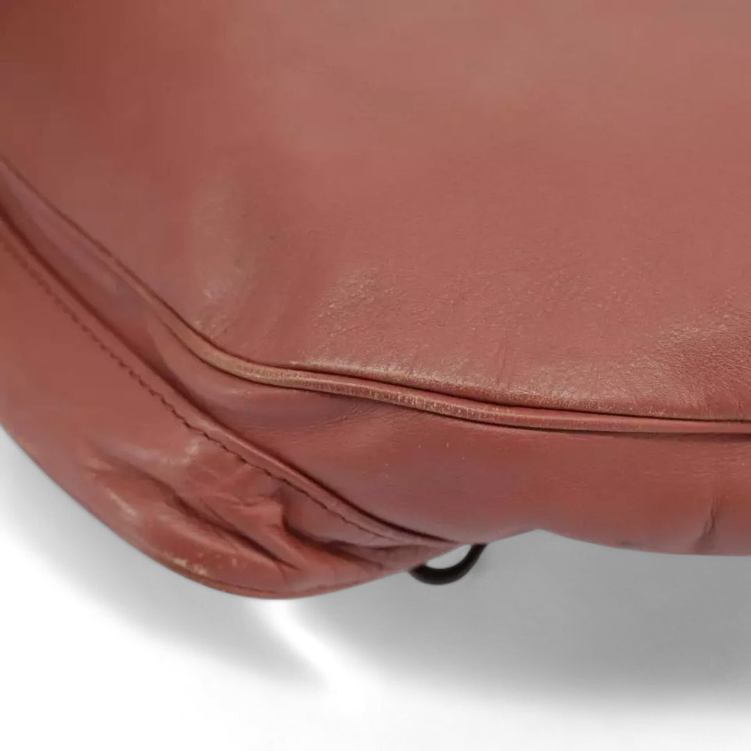 Bottega Veneta Waist Bag Leather Pink Shoulder Strap