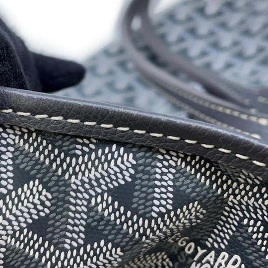 GOYARD Saint Louis PVC Gray Tote Bag Preloved