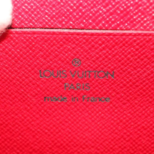 Louis Vuitton Monogram Cherry Porte Monnaie Zip Long Wallet Women's Brown