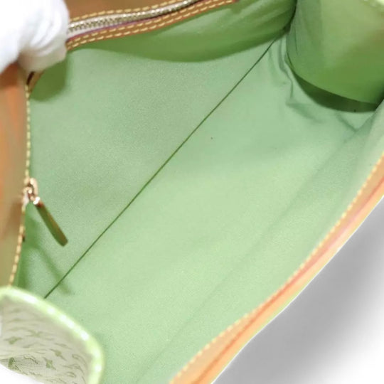 Louis Vuitton Monogram Mini Sac Catline Women's Tote Bag Almond Green