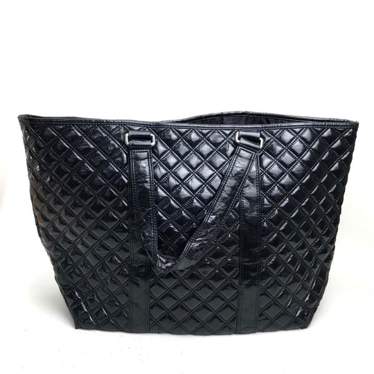 MARC JACOBS Tote Bag PVC black Quilted Tote (old model) Women Used Authentic