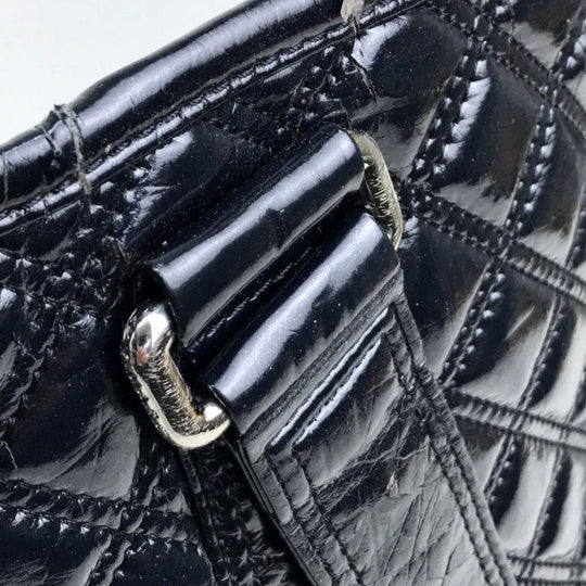 MARC JACOBS Tote Bag PVC black Quilted Tote (old model) Women Used Authentic