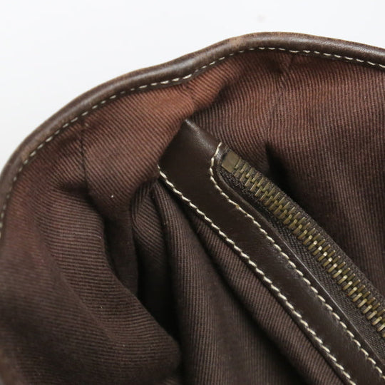 CELINE Handbag Suede beige Suede Celine Boogie bag Women Used Authentic