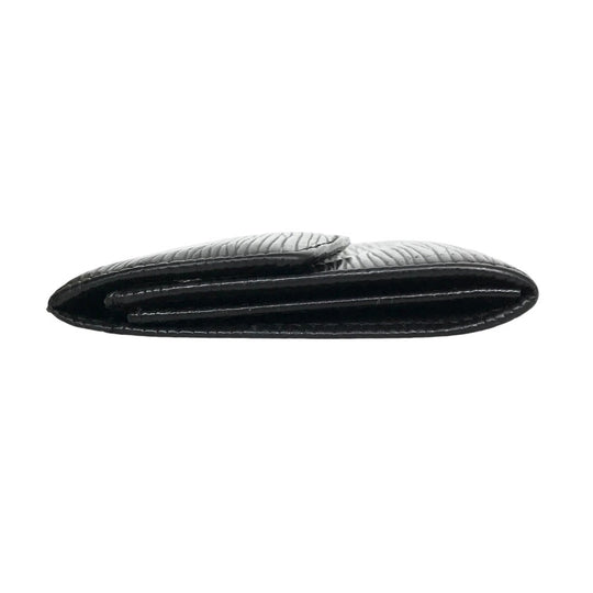 LOUIS VUITTON Coin case M63412 Epi Leather black Compact wallet Porto Monnaie Simple Coin Purse