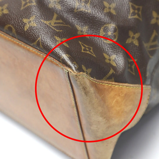 LOUIS VUITTON Tote Bag M51151 Monogram canvas Brown Tote Bag Monogram Cabas Mezzo Cabas Mezzo Women Used Authentic