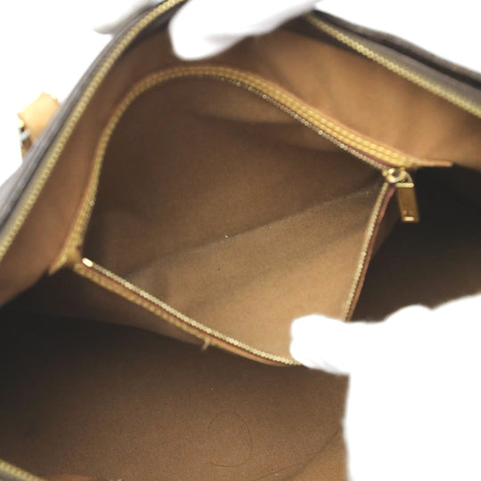 LOUIS VUITTON Tote Bag M51151 Monogram canvas Brown Tote Bag Monogram Cabas Mezzo Cabas Mezzo Women Used Authentic