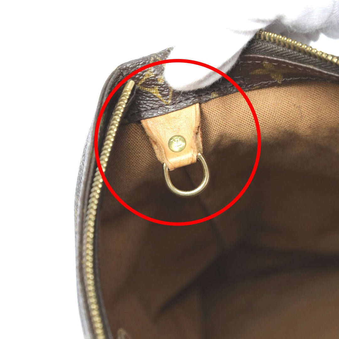 LOUIS VUITTON Tote Bag M51151 Monogram canvas Brown Tote Bag Monogram Cabas Mezzo Cabas Mezzo Women Used Authentic