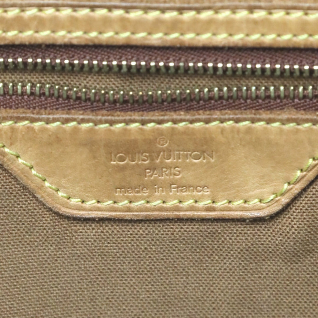 LOUIS VUITTON Tote Bag M51151 Monogram canvas Brown Tote Bag Monogram Cabas Mezzo Cabas Mezzo Women Used Authentic