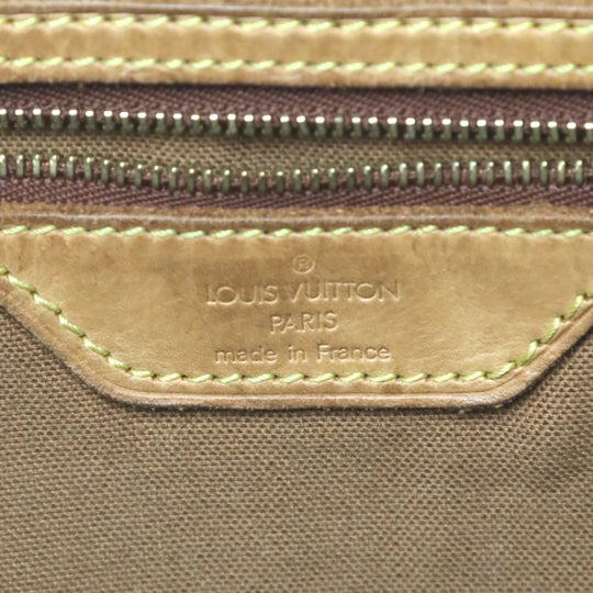 LOUIS VUITTON Tote Bag M51151 Monogram canvas Brown Tote Bag Monogram Cabas Mezzo Cabas Mezzo Women Used Authentic