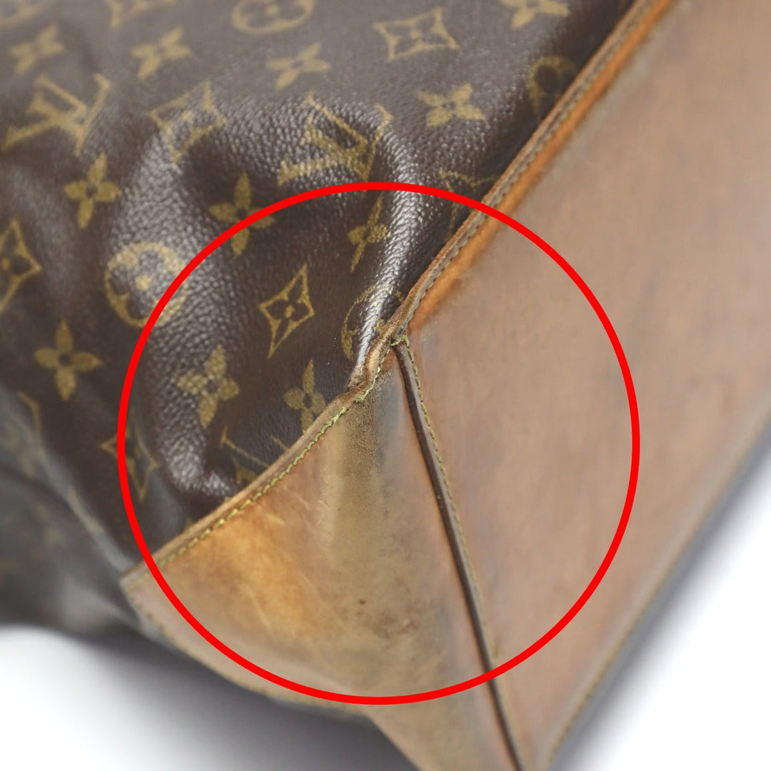 LOUIS VUITTON Tote Bag M51151 Monogram canvas Brown Tote Bag Monogram Cabas Mezzo Cabas Mezzo Women Used Authentic