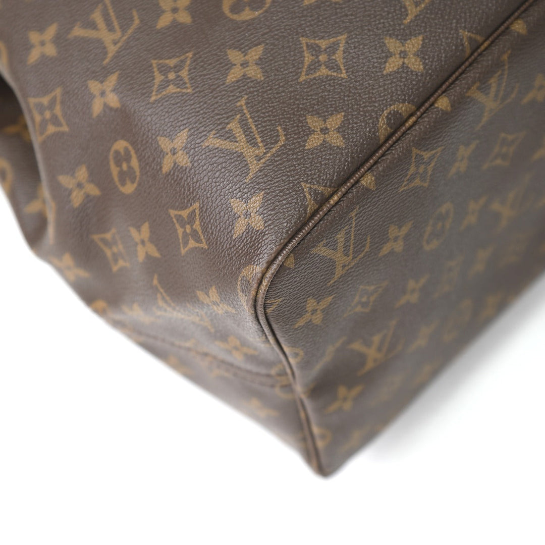 LOUIS VUITTON Tote Bag M40157 Monogram canvas Brown Tote Bag Monogram Discontinued Neverfull GM Women Used Authentic
